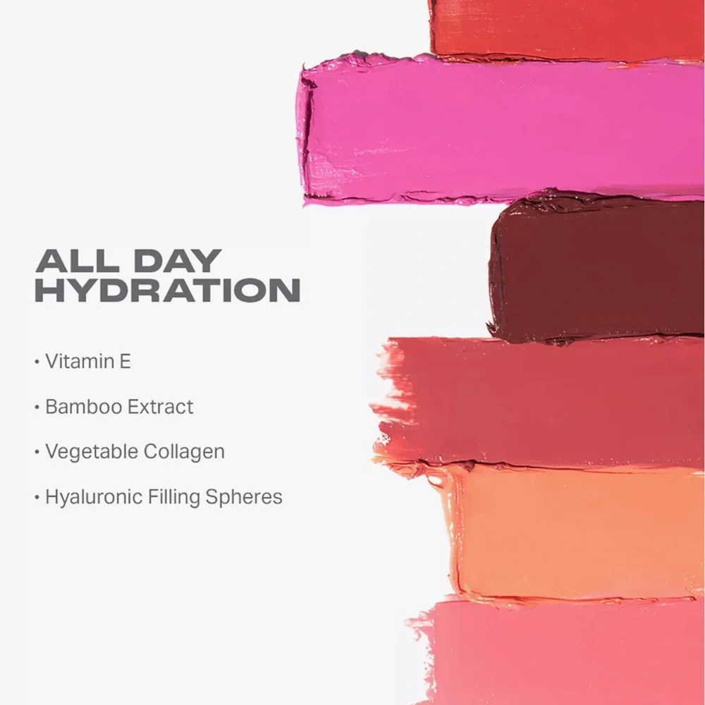 MORPHE Huephoric Rush 3-in-1 Silk Blush in Pleasured (Warm Pink) 0.28 oz / 8 g